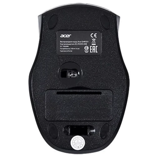 Мышь Acer OMR031 Wireless Blue (ZL.MCEEE.02B): Максимальное разрешение сенсора, dpi 1600