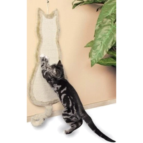 Дряпки плоска Trixie Cat 35х69 см бежева (4011905431123): Розміри основи 35х69 см