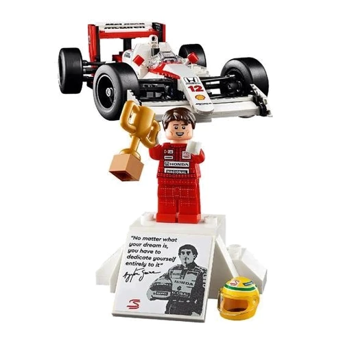 Конструктор LEGO Icons McLaren MP4/4 и Айртон Сенна 693 детали (10330) фото 4
