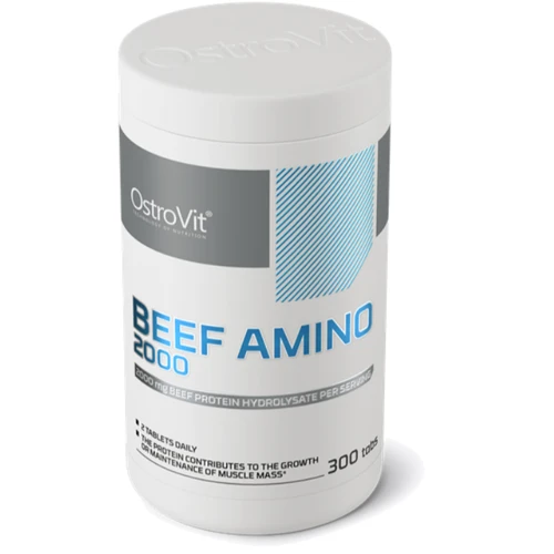 Амінокислота для спорту OstroVit Beef Amino 2000 mg 300 tabs / 150 servings: Смак Без вкуса