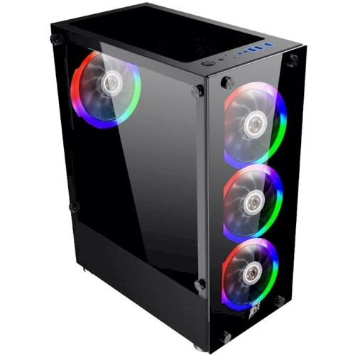 Корпус 1stPlayer V2-A-4R1: Форм-фактор материнської плати ATX / Micro-ATX / Mini-ITX