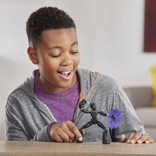 Фигурка Hasbro Мстители Бенди 15 см E7868 Avengers Bend and flex Black Panther (E7377_E7868) фото 6