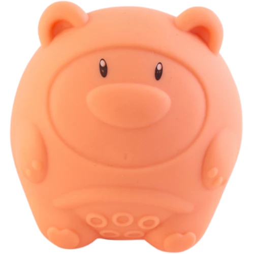 Игрушка для ванной Baby Team Зверушка со звуком, бежевая (8745)