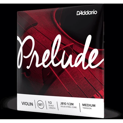 Струны D'addario Prelude Violin String Set 1/2 Scale Medium Tension: Назначение Для скрипки