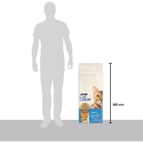 Сухой корм Purina Cat Chow Feline для взрослых кошек с индейкой 15 кг (7613034153746): Порода Все породы
