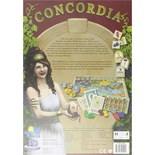Настільна гра Rio Grande Games Concordia - EN Англійською мовою: Тип Детские