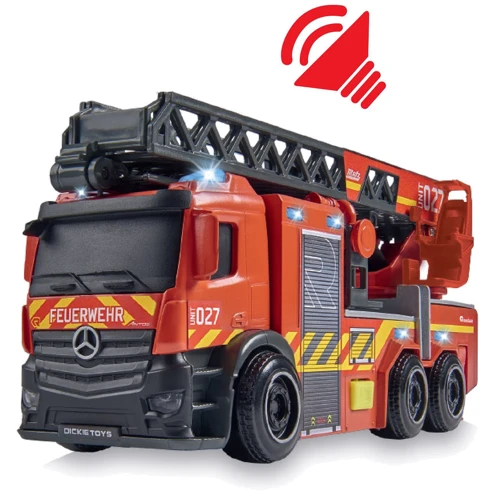 Пожежна машина Dickie Toys Мерседес з телескопічною драбиною 23 см (3714023): Рекомендований вік от 3 лет