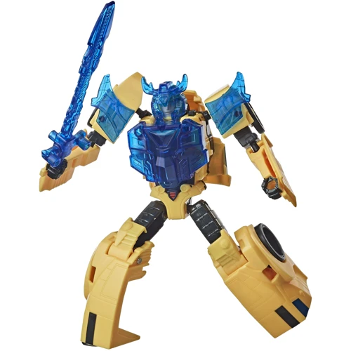 Игрушка Hasbro TRA Трансфoрмеры Кибервселенная Класс Истребители BATTLE CALL TROOPER BUMBLEBEE (E8227_E8373) фото 2