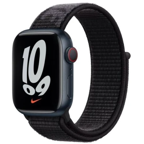 Аксесуар для Watch Apple Sport Loop Nike Black (ML2U3) для Apple Watch 38/40/41mm UA: Виробник Apple