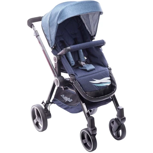 Универсальная коляска 2 в 1 Babyhit Cube Blue (14 062): Количество блоков 1