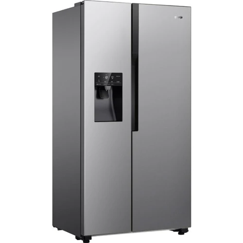 Холодильник Side-by-Side Gorenje NRS9182VX: Расположение морозильной камеры Нижнее