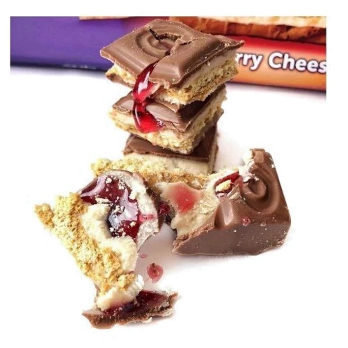Шоколад Milka Strawberry Cheesecake, 300 г (WT3551): Вага, г 300