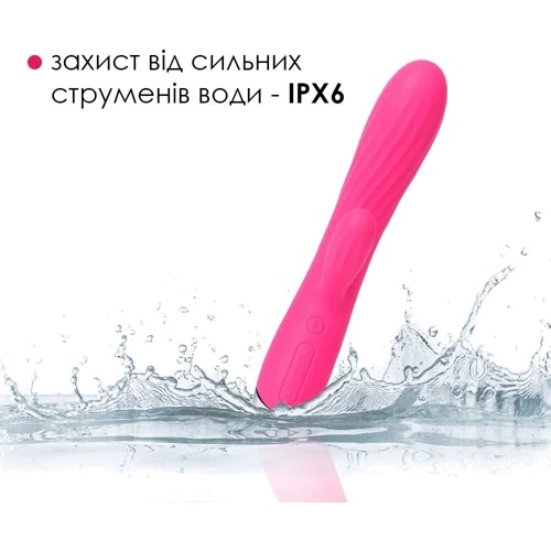 Интеллектуальный вибратор-кролик с подогревом Svakom Angel Plum Red