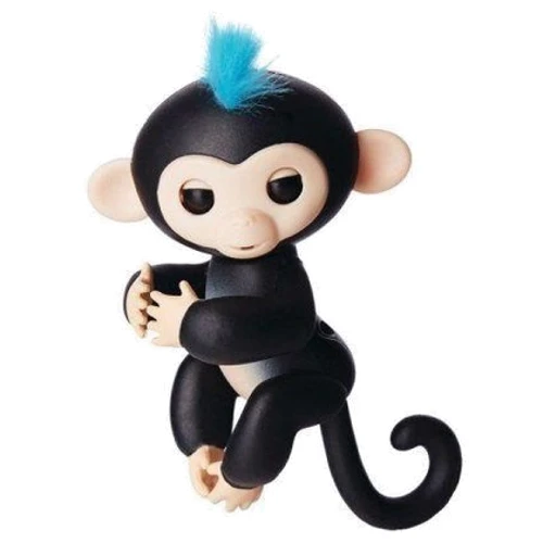 Интерактивная ручная обезьянка Happy Monkey (цвет чёрный)