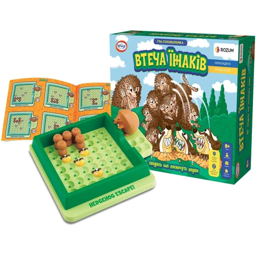 Настольная игра ROZUM Побег Ежей Hedgehog Escape (R003UA): Производитель ROZUM