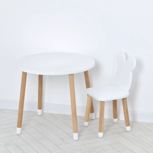 Столик со стульчиком Bambi 07-025W-ROUND