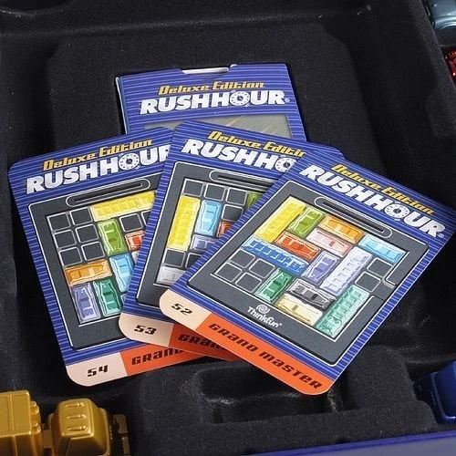 Логічна гра ThinkFun Rush Hour Deluxe Час Пік Делюкс (76438): Вік от 8-ми лет