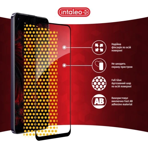 Аксессуар для смартфона Intaleo Tempered Glass Full Glue Black for Realme 11 4G фото 6