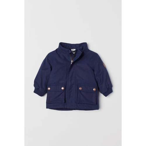 Куртка H&M 6410718 80 см темно-синяя