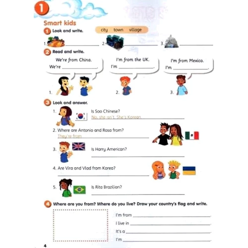 Smart Junior for Ukraine НУШ 4: Workbook: Количество страниц 88