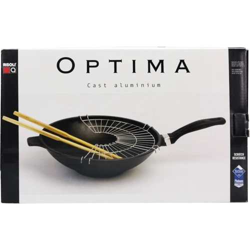 Сковорода Risoli Wok Explora 32 см 4 л (00080g/32tp0): Тип сковороды ВОК