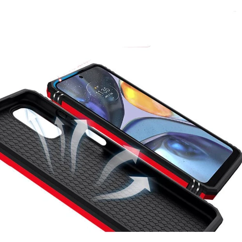 Чохол для телефона BeCover Military Red for Xiaomi Redmi A1 / A1 Plus / A2 (708236): Плівка в комплекті немає