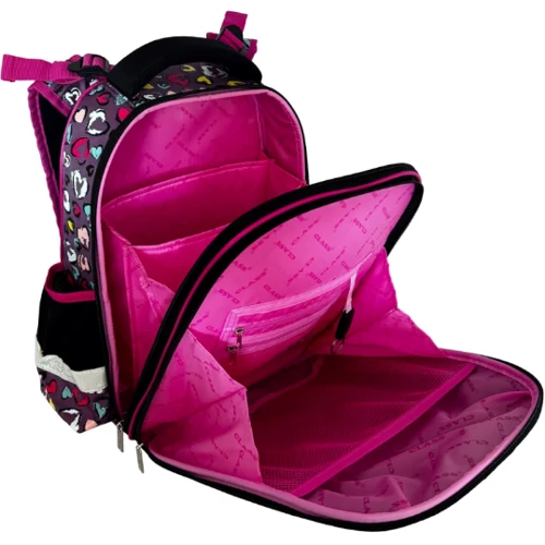 Ранец-рюкзак CLASS SchoolCase Meow 39х28х21 см (2412C): Размер M (130-145 см)