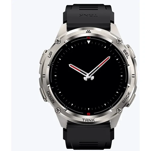 Смарт-годинник Kospet Tank T3 Ultra 2 Silver Silicone Basic