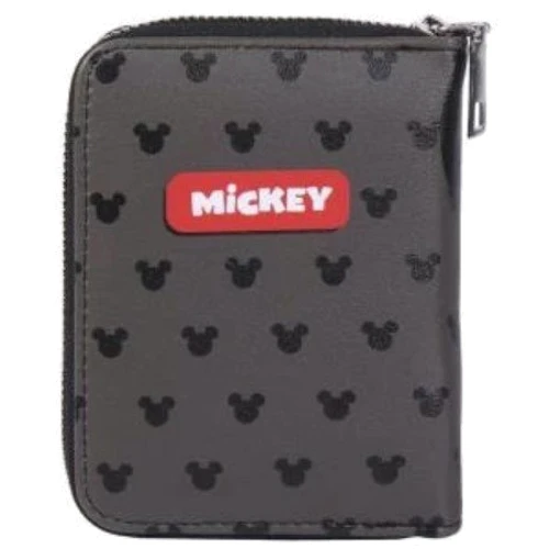 Жіночий гаманець Cerda Disney - Mickey Mouse Business Polyester Card Holder чорний (2600001577): Формат гаманця Горизонтальный