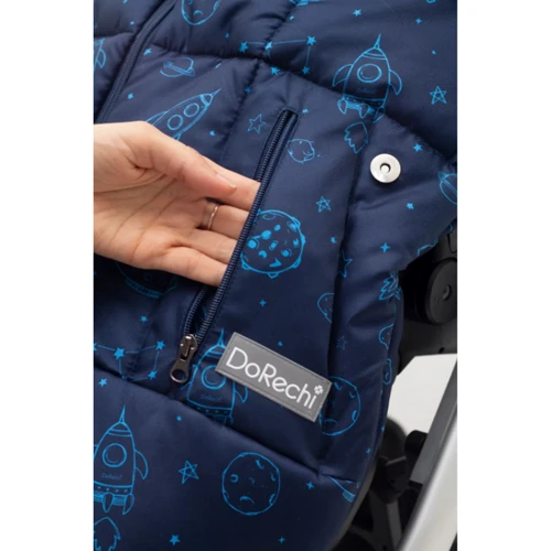 Тренд Флис ДоРечі Космос с опушкой (2059 O)