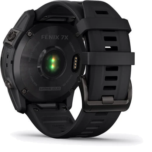 Смарт-часы Garmin Fenix 7X Sapphire Solar Carbon Grey DLC Titanium with Black Band (010-02541-11) фото 9