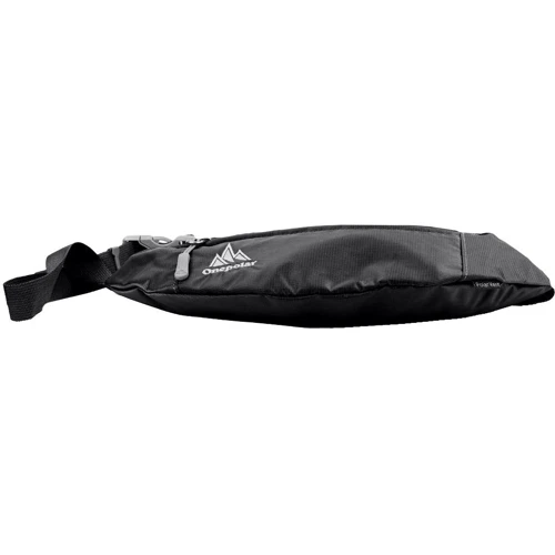 Женская поясная сумка Onepolar черная (W5661-black): Фактура Тканая, Матовая