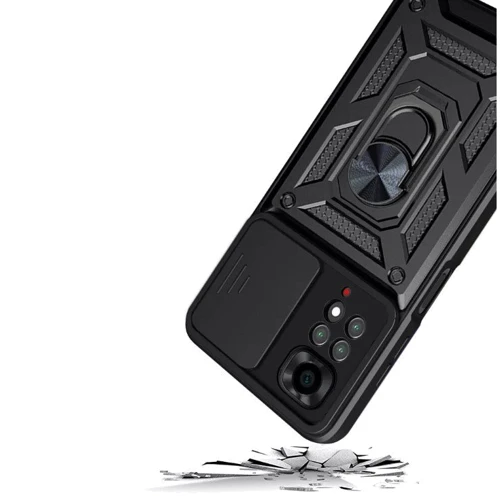 Чехол для телефонов BeCover Military Black for Xiaomi Redmi Note 11 Pro / 11 Pro Plus / 12 Pro 4G (707421): Материал TPU (термополиуретан) и пластик