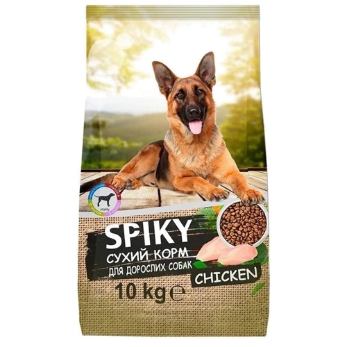 Сухой корм Spiky Сhicken для собак со вкусом курятины 10 кг (4820259650148)
