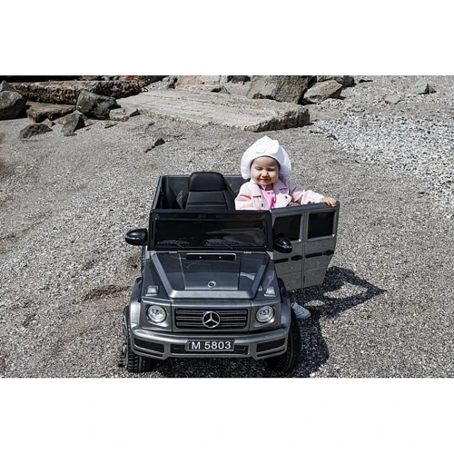 Дитячий електромобіль Bambi Mercedes сірий (M 5803EBLRS-11)
