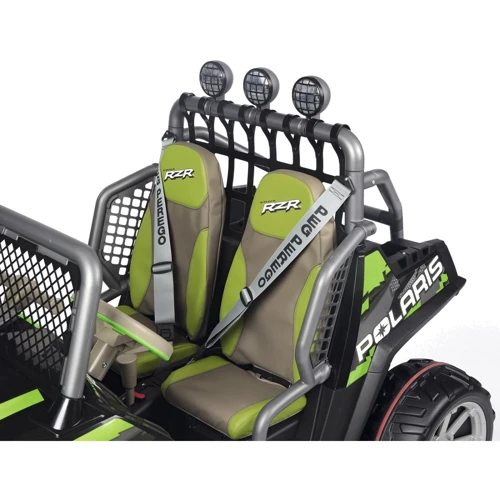 Электромобиль PEG-PEREGO Polaris Ranger RZR Green Shadow 24V (OD0534): Материал корпуса пластик