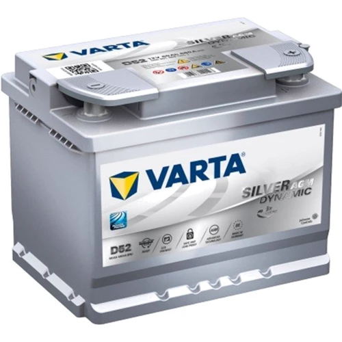 Varta 6СТ-60 Silver Dynamic AGM D52 (560901068)