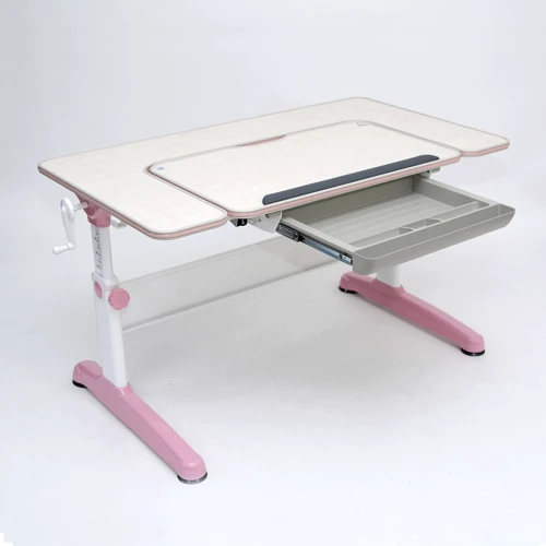Парта SingBee Q-Assembly U Pink + Книжная полка SBS-610 (SBS-603-PK + SBS-610): Ширина, см 70
