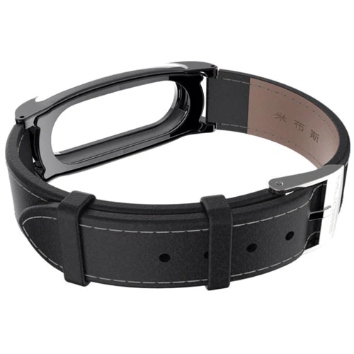 Кожаный ремешок для Mi Band 2 MJobs 2 Plus Red/Gold: Совместимость с моделью Mi Band 2