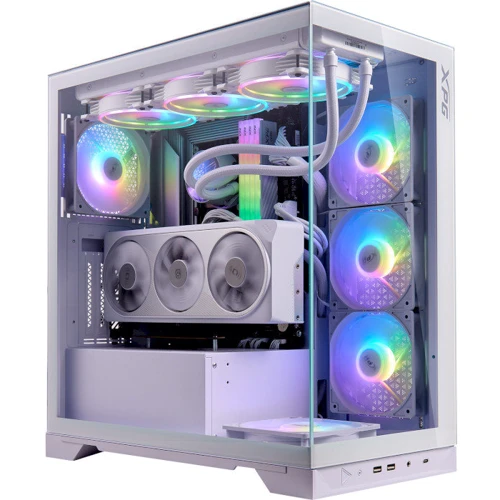 Корпус ADATA XPG INVADER X Tempered Glass White (INVADERXMTWOF-WHCWW) фото 6