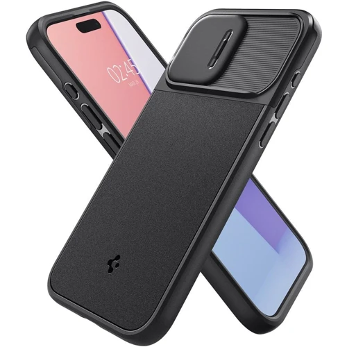 Чехол для iPhone Spigen Optik Armor MagFit Black (ACS06738) for iPhone 15 Pro: Тип аксессуара чехол