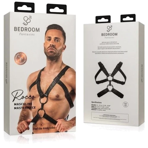 Портупея Bedroom Fantasies Rocco Masculine Masterpiece - Black