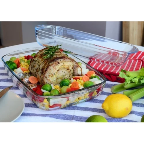 Жаропрочное стекло PYREX 5.2 л (2.6л+2.6л) (555A000) фото 9