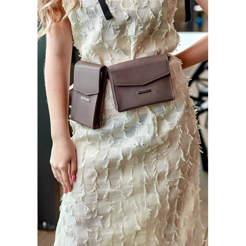 Набор женских сумок Mini BlankNote темно-бежевый (BN-BAG-38-beige) фото 9