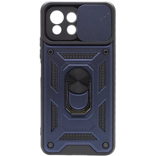 Чехол для телефонов Mobile Case Camshield Serge Magnetic Ring Blue for Xiaomi Mi 11 Lite / Mi 11 Lite 5G: Совместимость Xiaomi Mi 11 Lite / Mi 11 Lite 5G