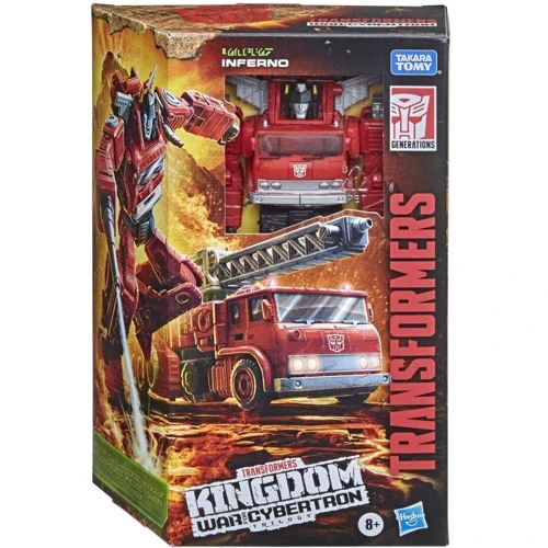 Трансформеры Hasbro Война за Кибертрон Кингдом Вояджер (F0365_F0694 GEN WFC K VOYAGER INFERNO): Персонажи Инферно
