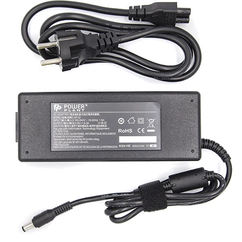 Зарядний пристрій PowerPlant TOSHIBA 220V, 19V 120W 6.3A (6.3 * 3.0) (TO120F6330)