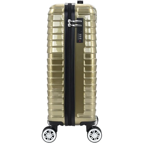 Чемодан Semi Line 20" (S) Gold (T5763-1): Фактура Глянцевая, Гладкая