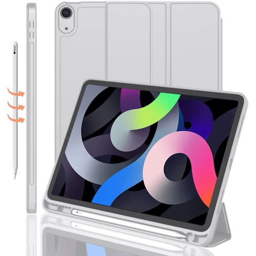 Аксессуар для iPad BeCover Direct Charge Pen with Pencil mount Gray for iPad Air 2020/iPad Air 2022 (708778) фото 5