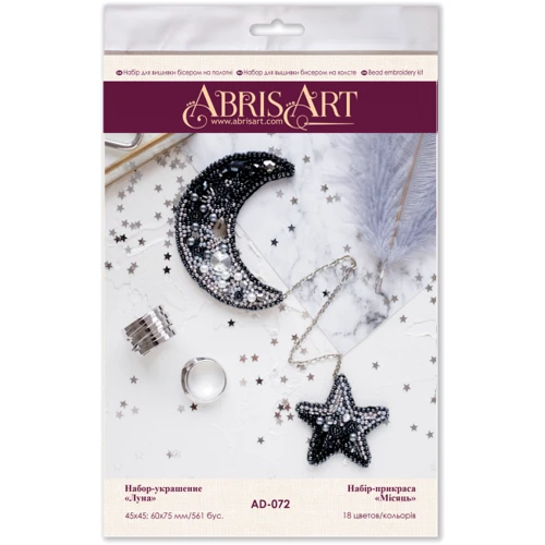 Abrisart AD-072 Набор для вышивки бисером украшения Луна: Производитель Abrisart